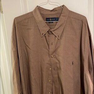 Ralph Lauren Men's Brown Shirt